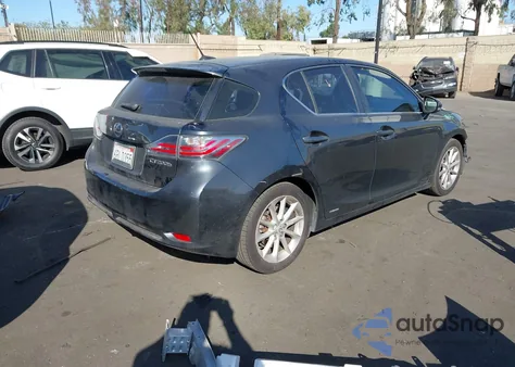 2011 Lexus Ct 200H Premium из США, поврежденный, VIN JTHKD5BH6B2021910